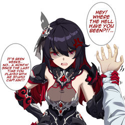 This is a pixiv picture whose title is Veliona Missed you.