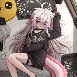 This is a pixiv picture whose title is axolotl.