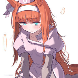 This is a pixiv picture whose title is ナース服のスズカ.
