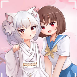 This is a pixiv picture whose title is 五周年誓约纪念.