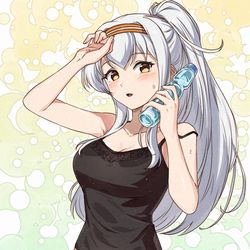 This is a pixiv picture whose title is 翔鶴 改二甲.