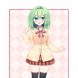 This is a pixiv picture whose title is 着せ替えエミちゃん.