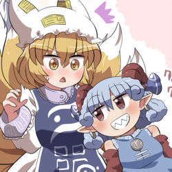 This is a pixiv picture whose title is 藍しゃまの母性を刺激する子羊.