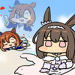 This is a pixiv picture whose title is アドマイヤベガ.