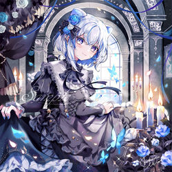 This is a pixiv picture whose title is クラシカルナイト🦋.