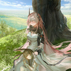 This is a pixiv picture whose title is 休息.