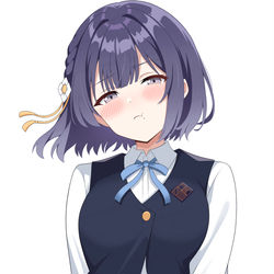 This is a pixiv picture whose title is マウンティング秦谷美鈴.