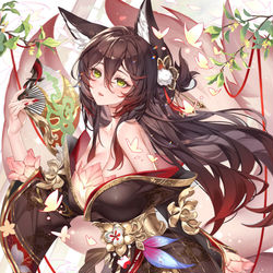This is a pixiv picture whose title is 停雲.