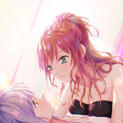 This is a pixiv picture whose title is リサゆき.