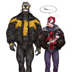 This is a pixiv picture whose title is All-New Venom.