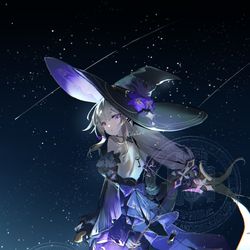 This is a pixiv picture whose title is The Herta.