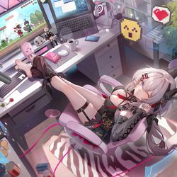 This is a pixiv picture whose title is 幻塔ToF.