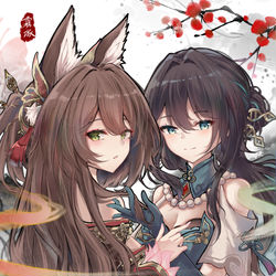 This is a pixiv picture whose title is 忘归人x阮梅.