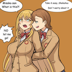 This is a pixiv picture whose title is Kidnapping the Queen.