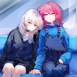 This is a pixiv picture whose title is 帰り道.