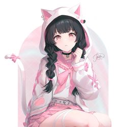 This is a pixiv picture whose title is 冬優子.