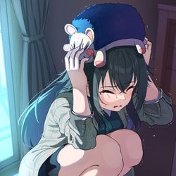 This is a pixiv picture whose title is 雷.