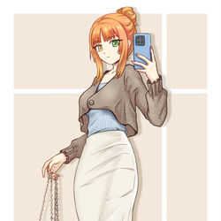 This is a pixiv picture whose title is 茉娜丝ootd #2.