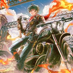 This is a pixiv picture whose title is Lighter.