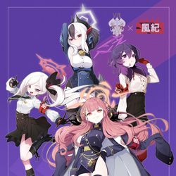 This is a pixiv picture whose title is 風紀委員会+便利屋68.