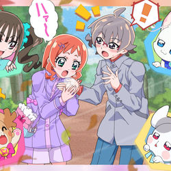 This is a pixiv picture whose title is 🐶４２「冬デート💗」.