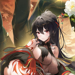 This is a pixiv picture whose title is 原道雪.