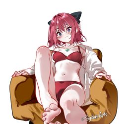 This is a pixiv picture whose title is Wakana Feet Commission.
