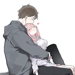This is a pixiv picture whose title is ♡.