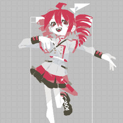 This is a pixiv picture whose title is Teto.