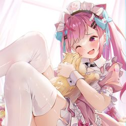 This is a pixiv picture whose title is 🎀Happy birthday Sakuna-chan🐾.