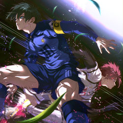 This is a pixiv picture whose title is Brother's Fight.