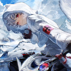 This is a pixiv picture whose title is 舞い落ちる花びら雪.