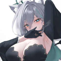 This is a pixiv picture whose title is しろこ.