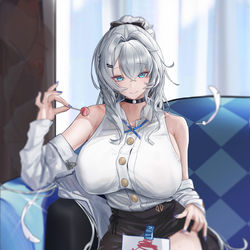 This is a pixiv picture whose title is 稿.