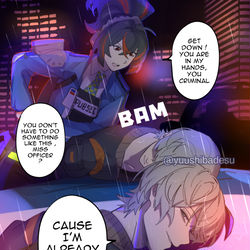 This is a pixiv picture whose title is Off guard.