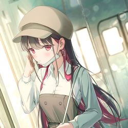 This is a pixiv picture whose title is それで今どこ行くの？ずっと行き先教えてくれないしさー.