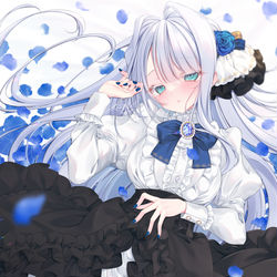 This is a pixiv picture whose title is 綴.