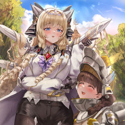 This is a pixiv picture whose title is CROWN AND CHIME.