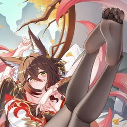 This is a pixiv picture whose title is 大停云全年龄🦊🦊🦊🦊🦊🦊.