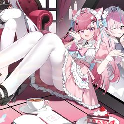 This is a pixiv picture whose title is 洋葱奈宝.