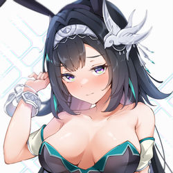 This is a pixiv picture whose title is 藍硯.