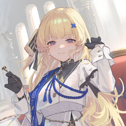 This is a pixiv picture whose title is Phoebe's service.