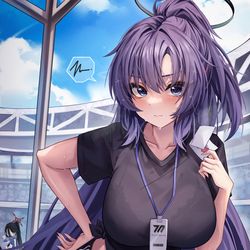 This is a pixiv picture whose title is ユウカ.