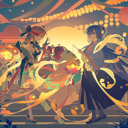This is a pixiv picture whose title is Midautumn.