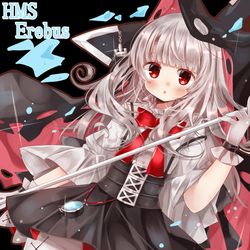 This is a pixiv picture whose title is HMS　エレバス【remake】.