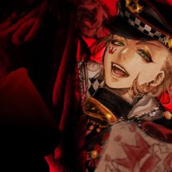 This is a pixiv picture whose title is Trick♦King.