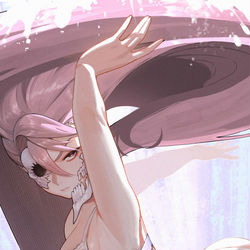 This is a pixiv picture whose title is 愛羅.