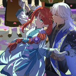 This is a pixiv picture whose title is 特別な日.