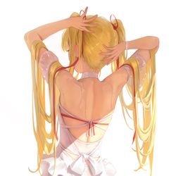 This is a pixiv picture whose title is Ballerina Nora's Back.