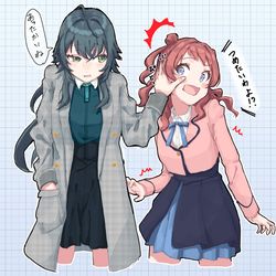 This is a pixiv picture whose title is 寒暖差約1度.